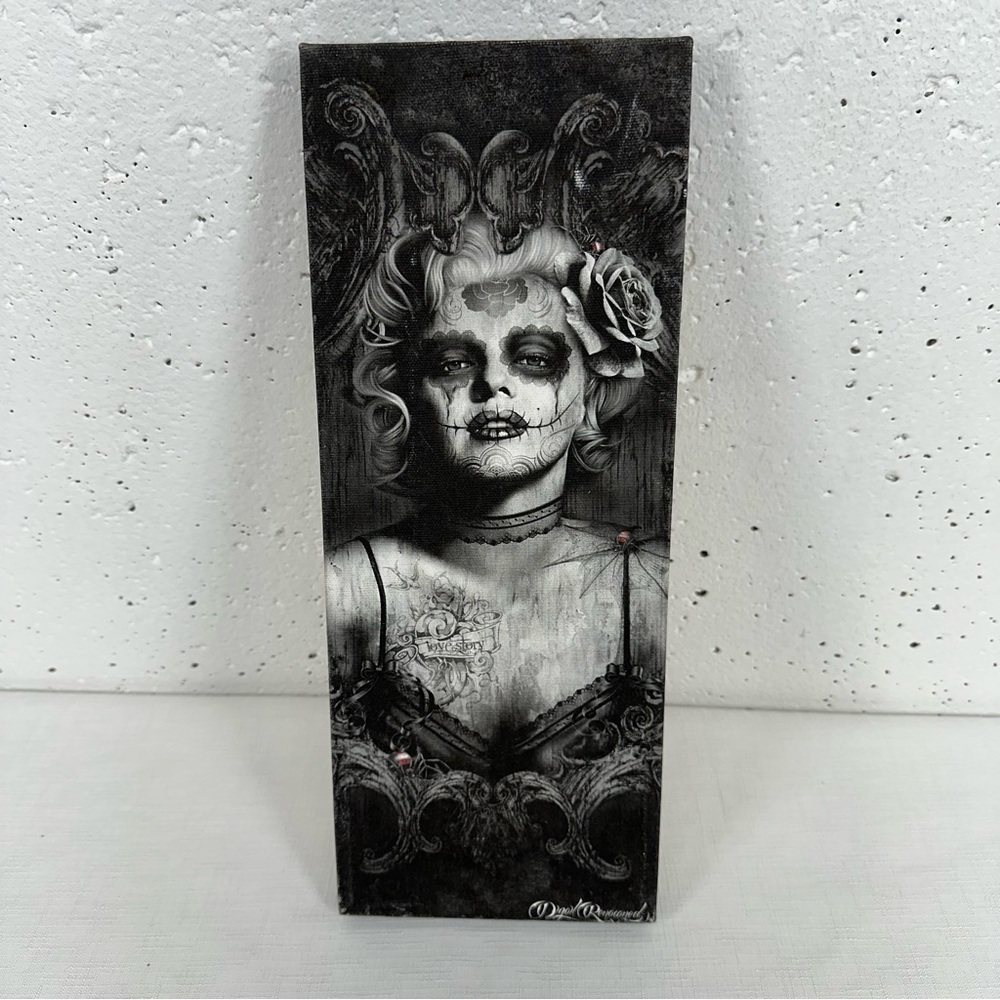 Digoil Renowned 14 x 6” Dead Marilyn, Print on Canvas Art